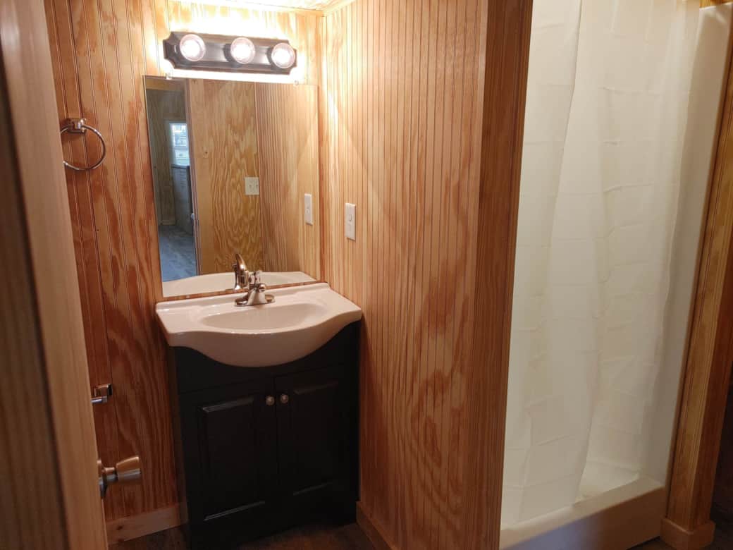 NEW BATHROOM/SHOWER