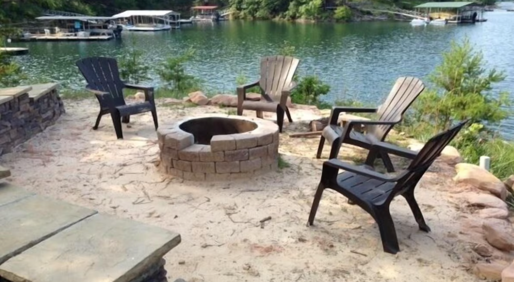 Nothing like a fire pit at night