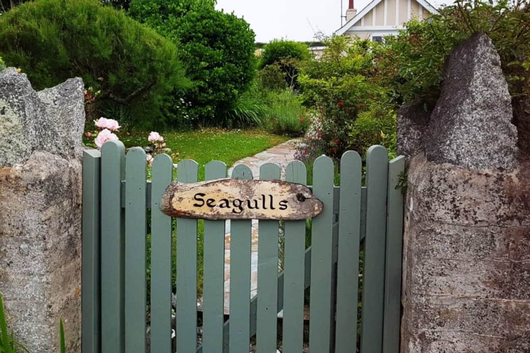 Front gate entrance