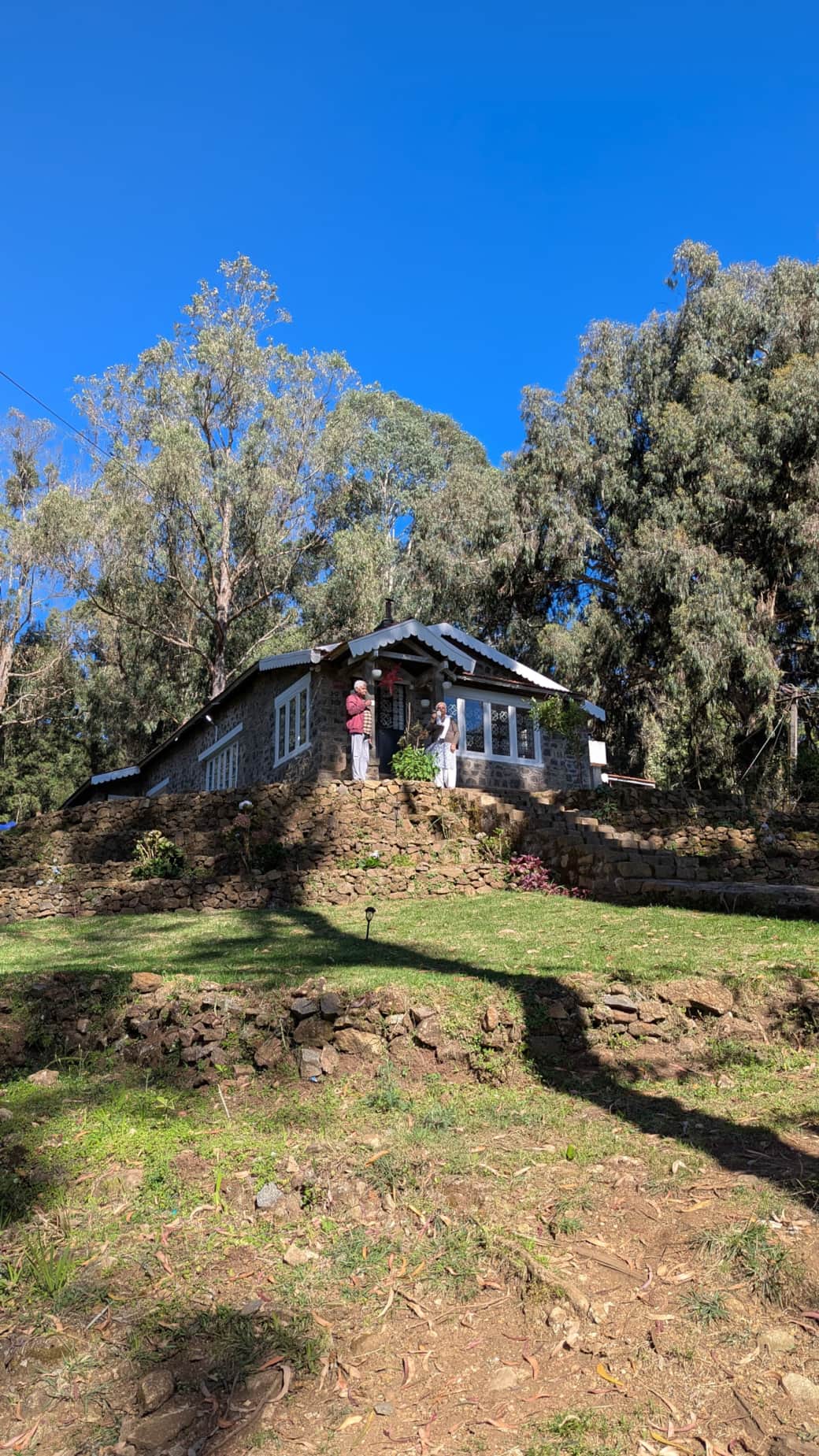 Springdale villa front left view