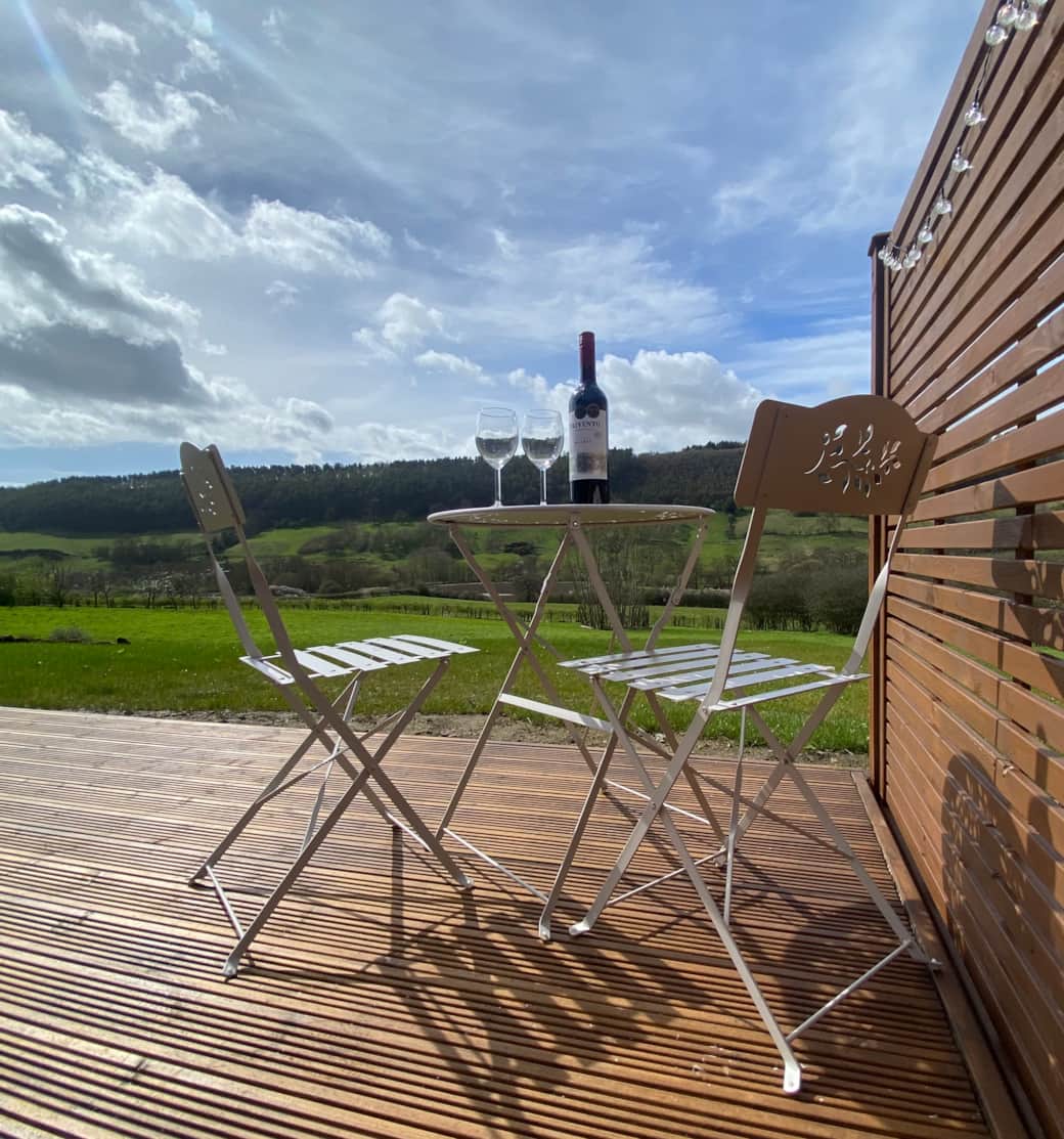 Front View Bistro Set