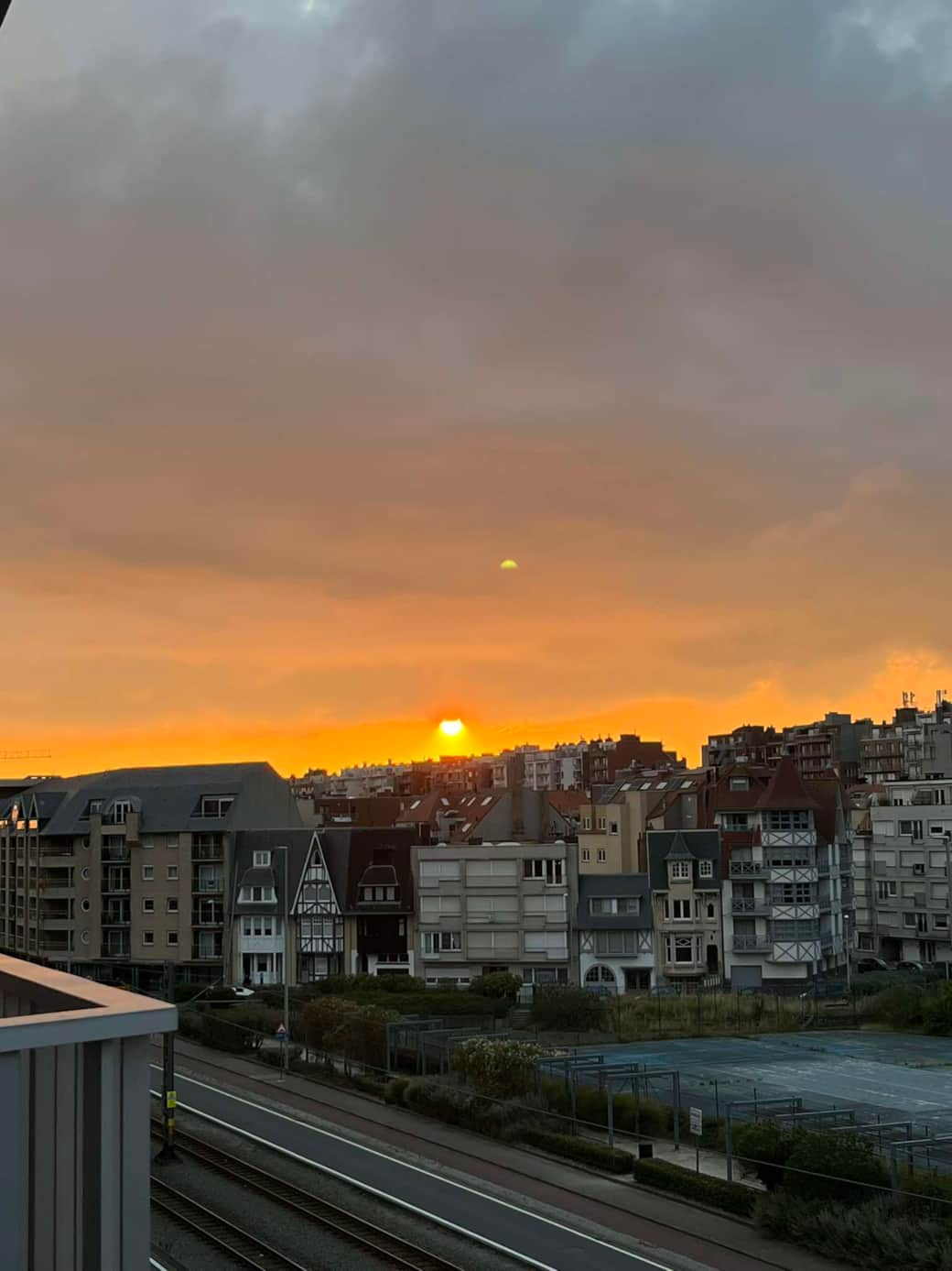 Panoramisch uitzicht op Westende
