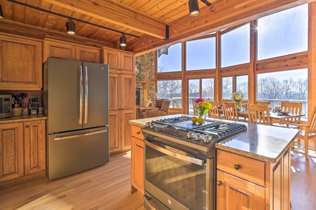 Kitchen | Gas Stove | Refrigerator | Freezer