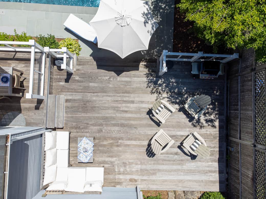 Decking area