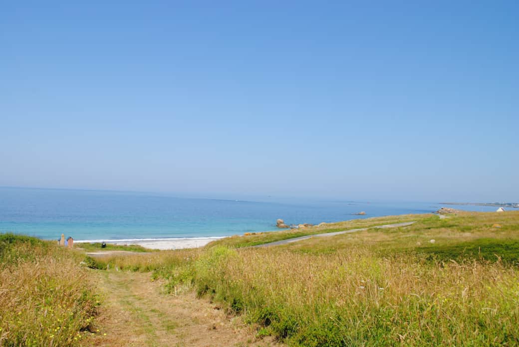 Plage du Gouerou, à 200 m de la maison