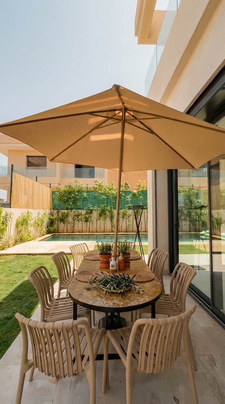 Luxury Outdoor Patio With Pool-3
