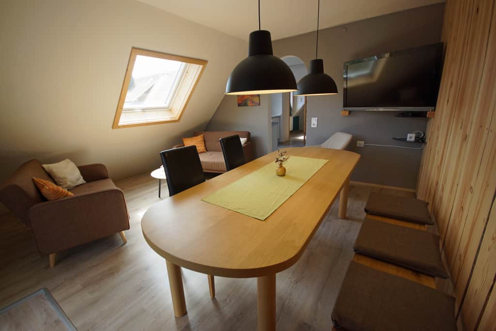 Biber Lodge Familiy - Wohnbereich 01