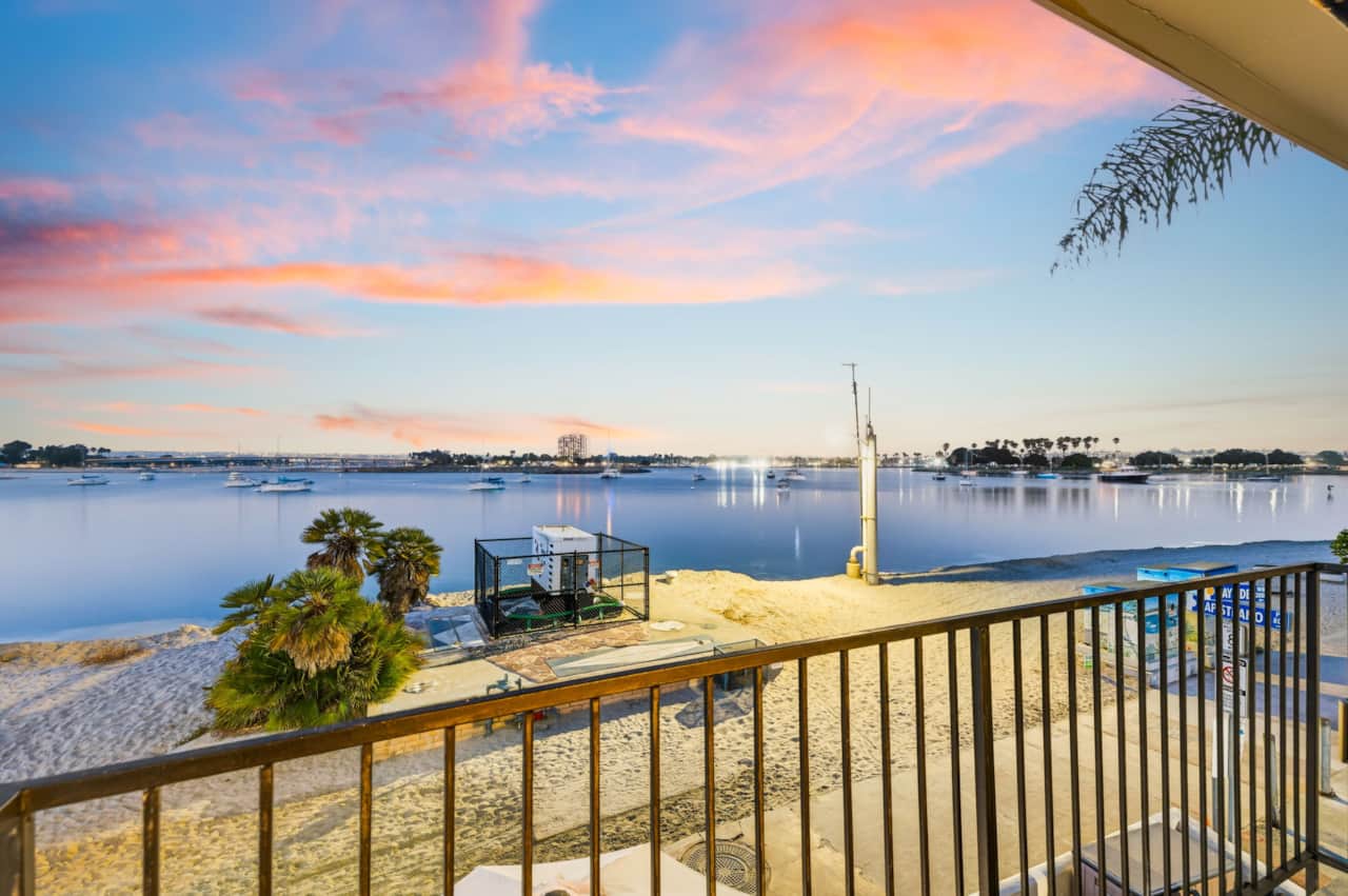 Mission Bay Views from Living Room