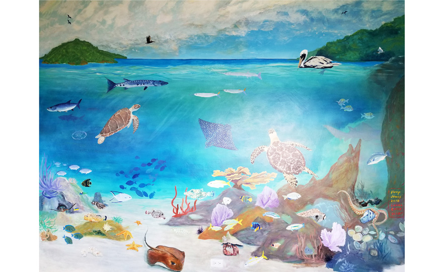 Original Sloop Jones Mural!