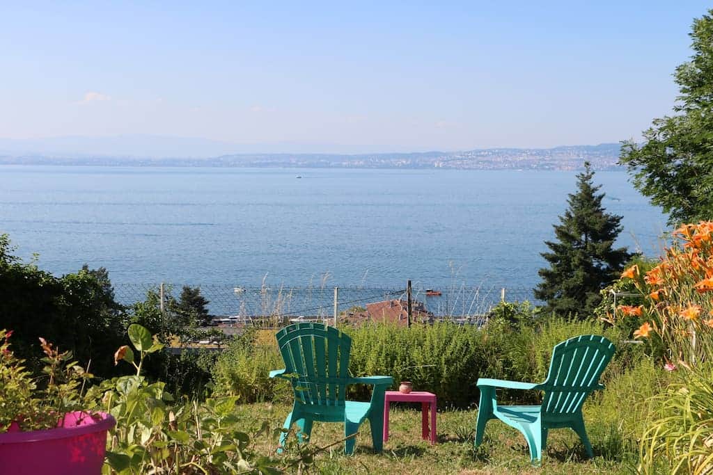 Vue du jardin