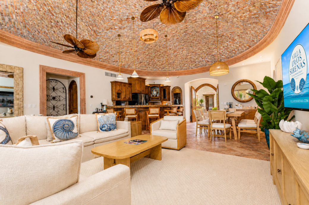 Living room and kitchen 