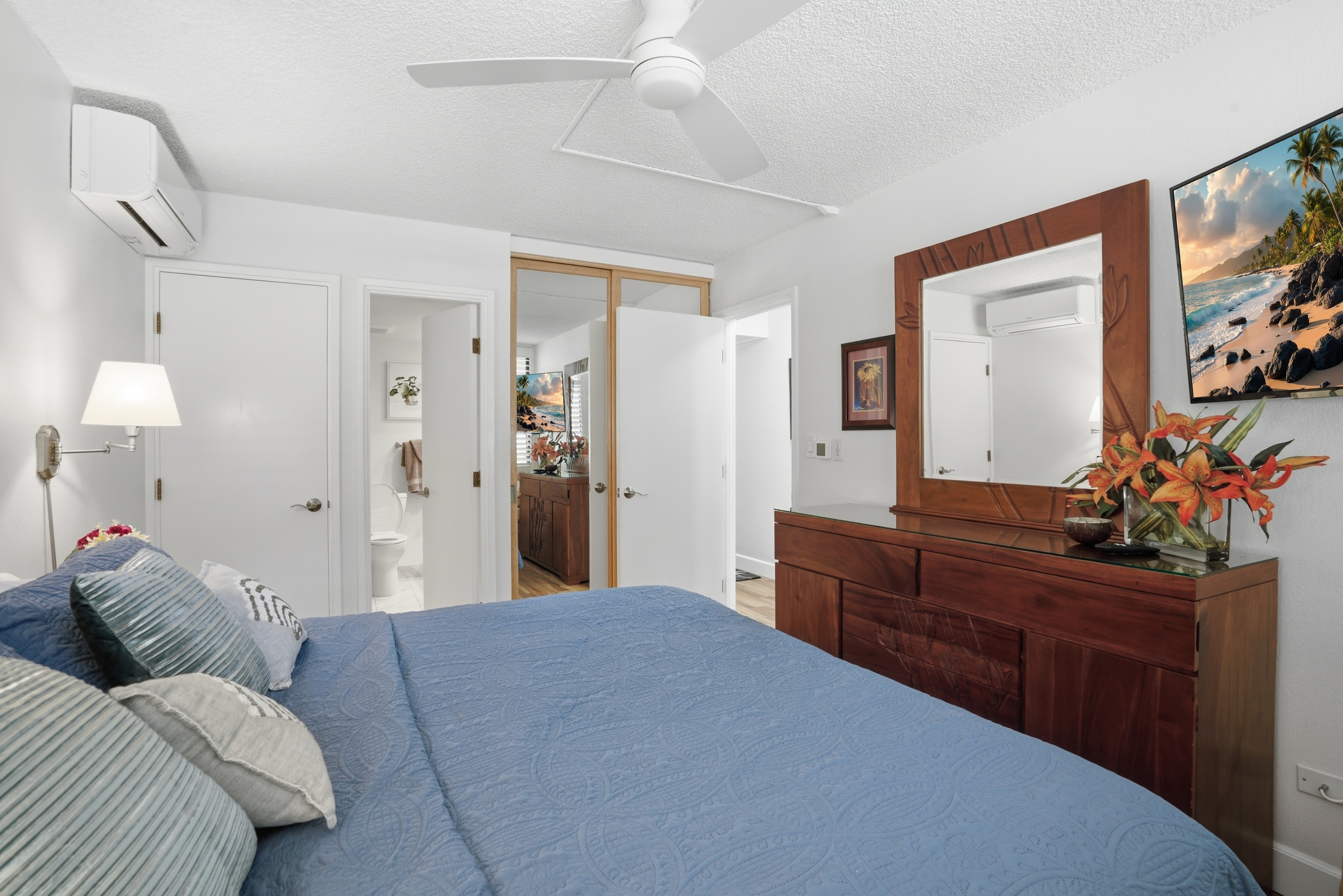 Bedroom and Closets