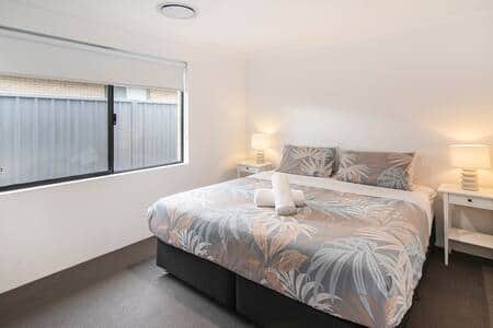King Bedroom
Includes Heating and cooling.
Wardrobe for clothing storage