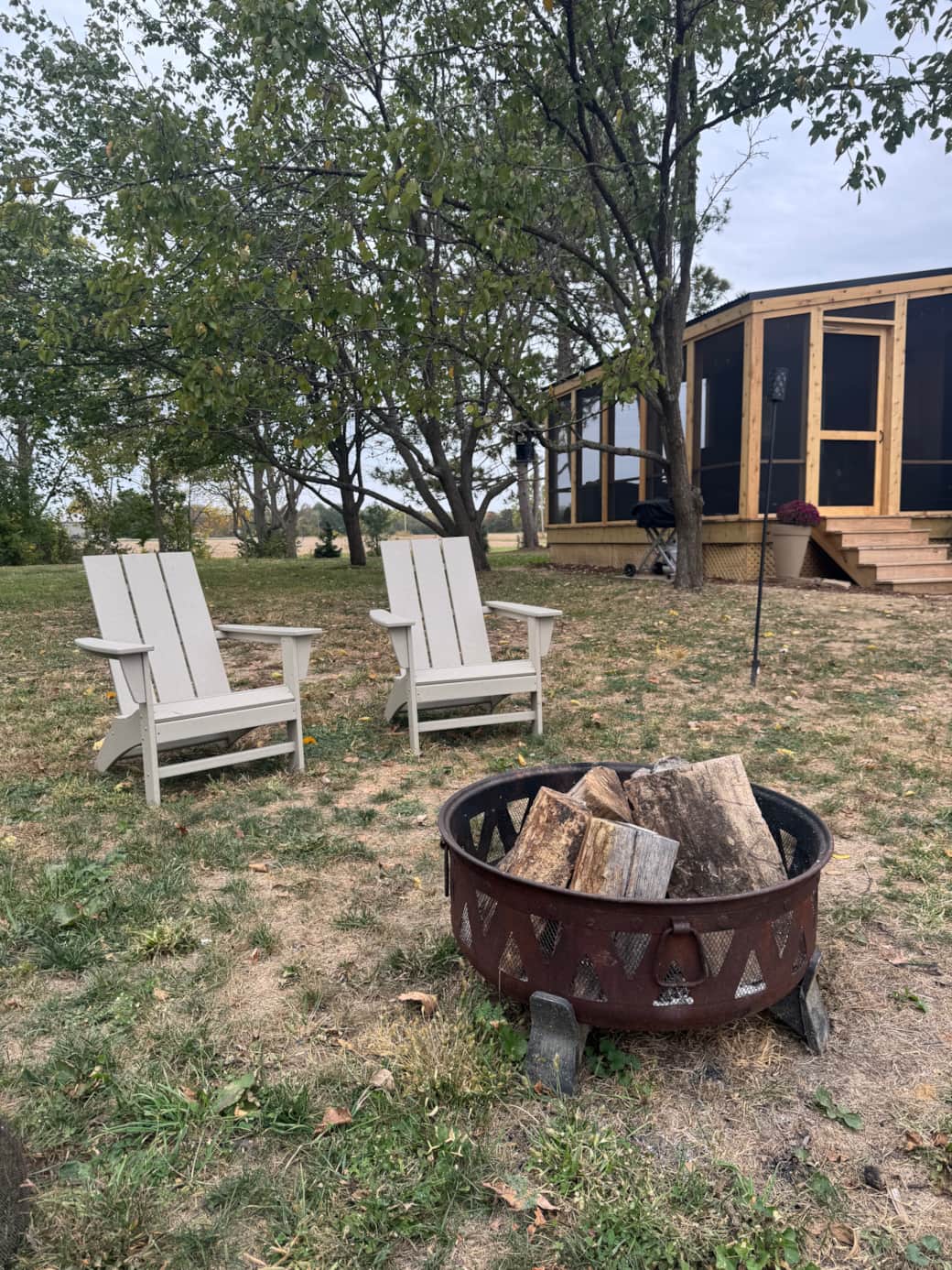 Fire pit for 2 