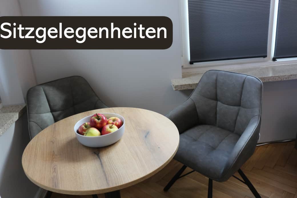 Sitzgelegenheiten