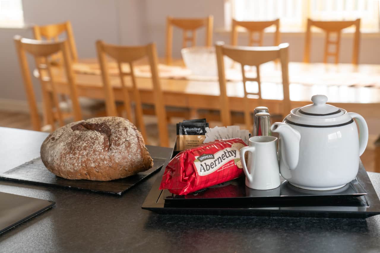 Each guest is welcomed with a thoughtful welcome pack. 