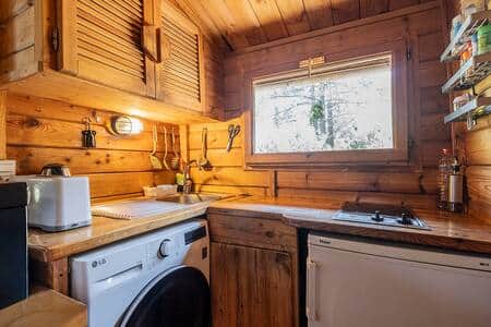 Cabaña ecológica con jacuzzi — foto 10