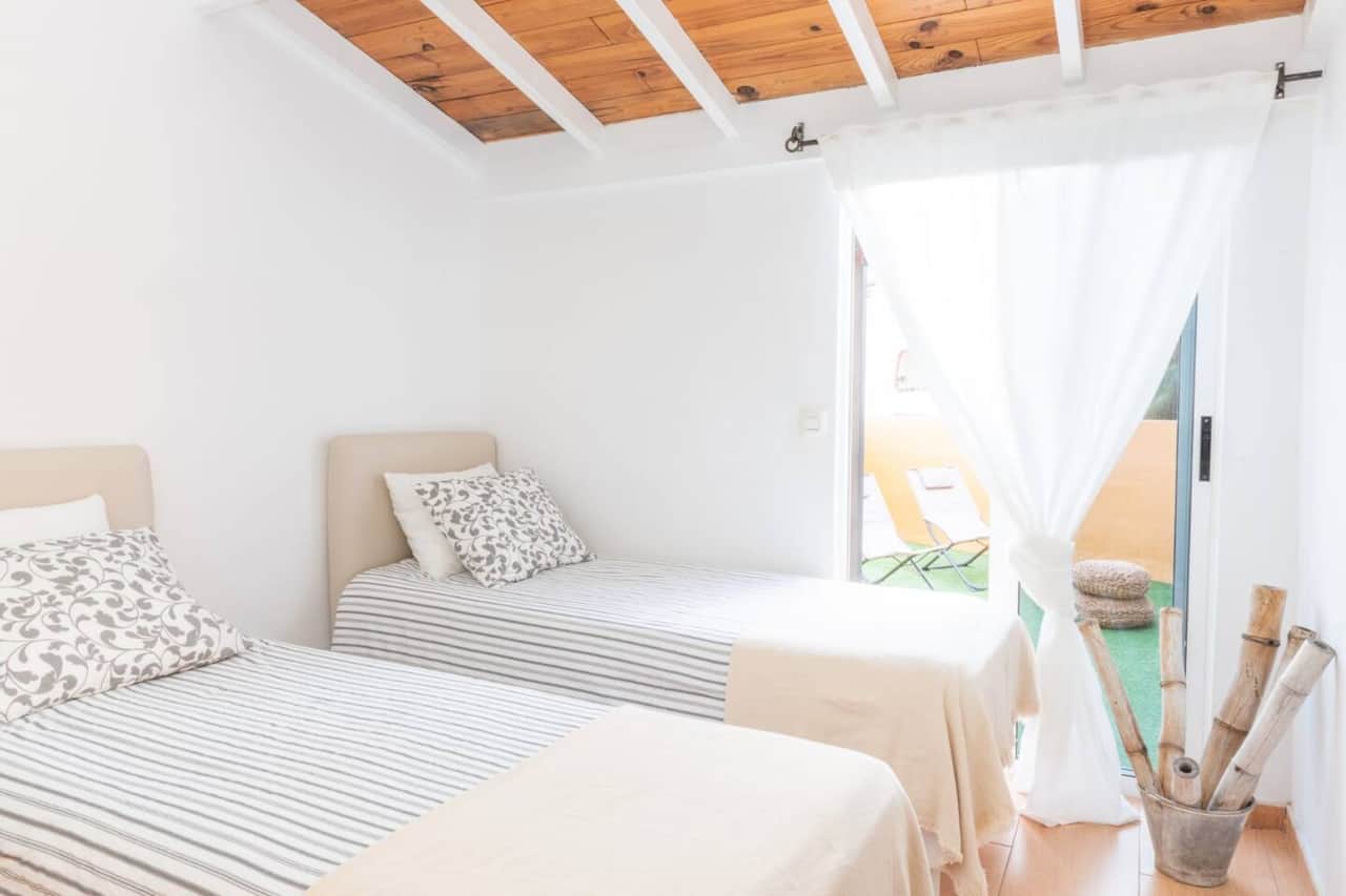Habitación secundaria, 2 camas individuales 