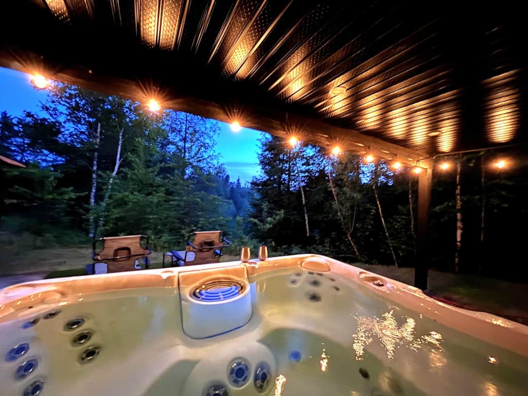 Spa avec lumière