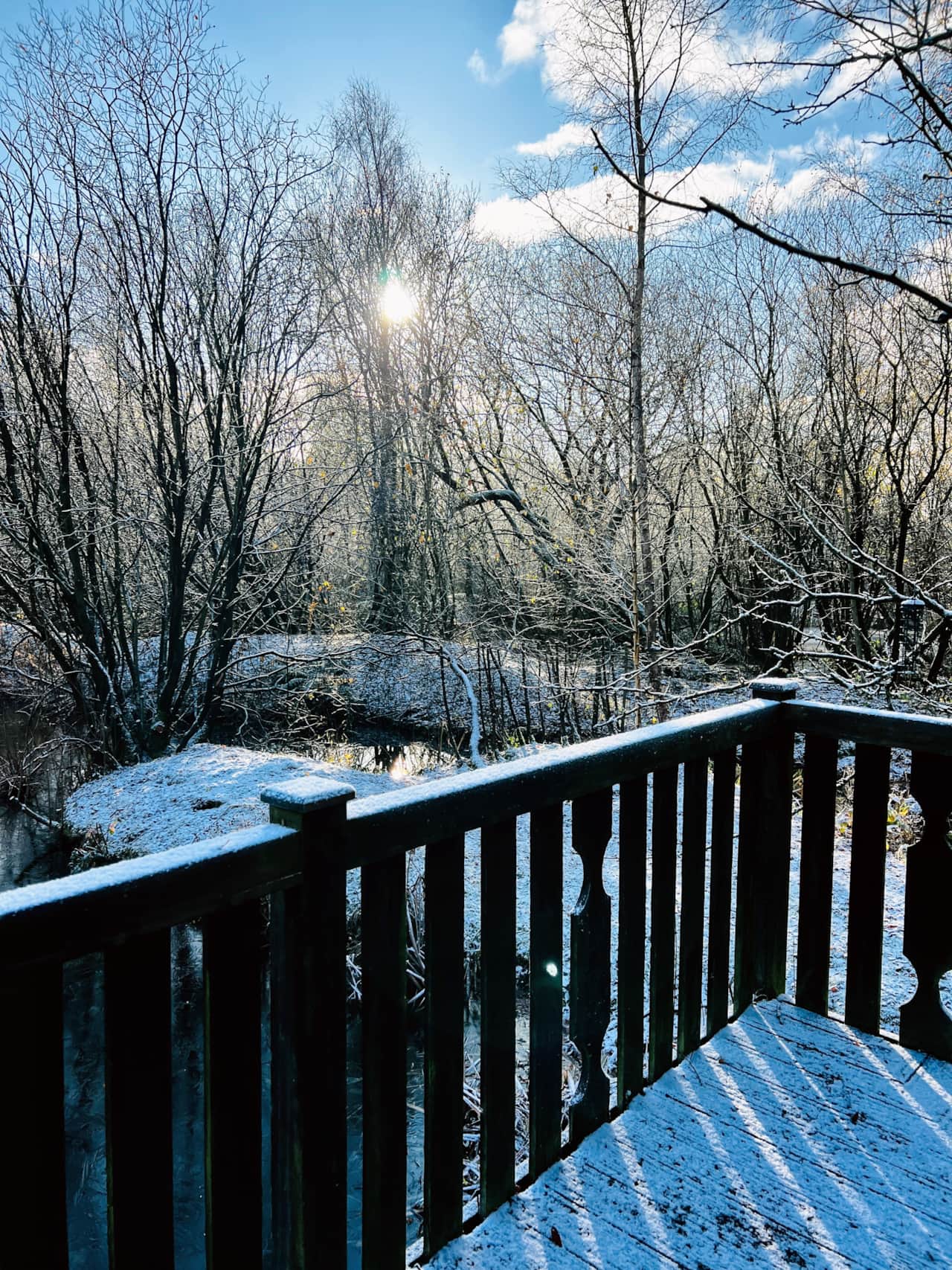 The first snow of the season 2023