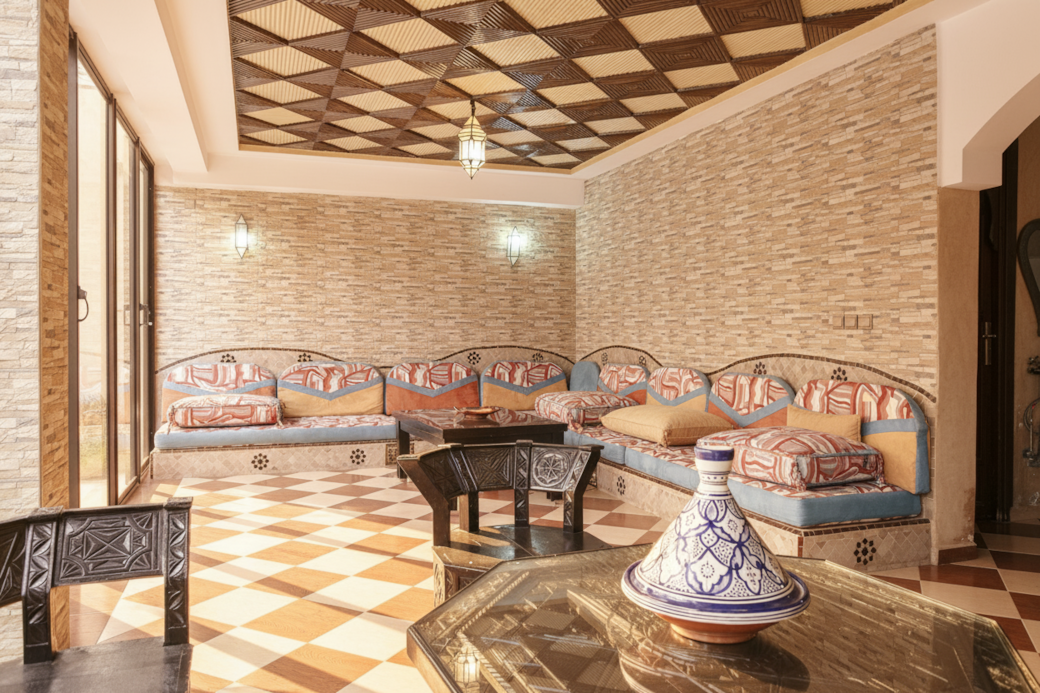 Moroccan Lounge Space
