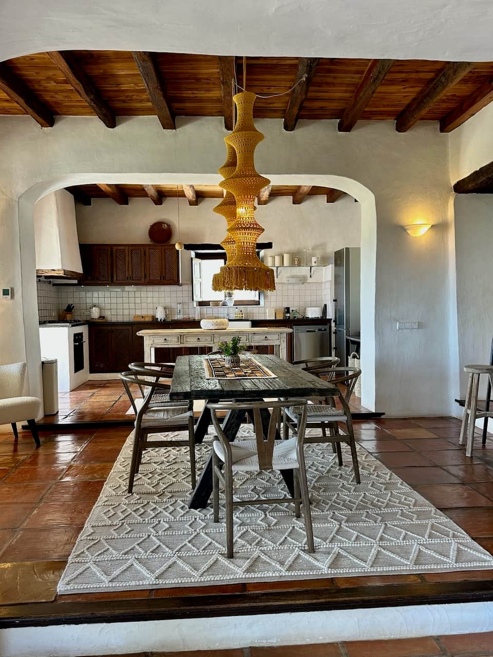 dining room & kitchen