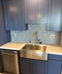 Remodeled kitchen
