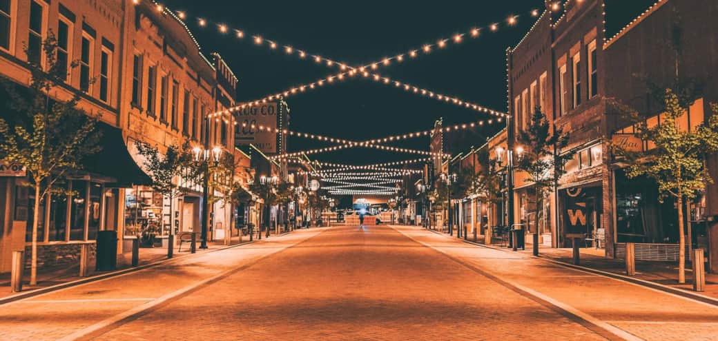 Greer at night