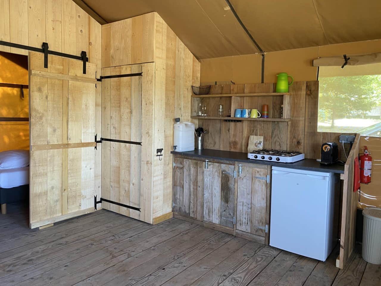 Tent - inside