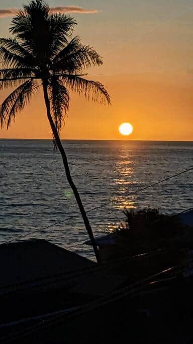 Actual Sunset from your Lanai