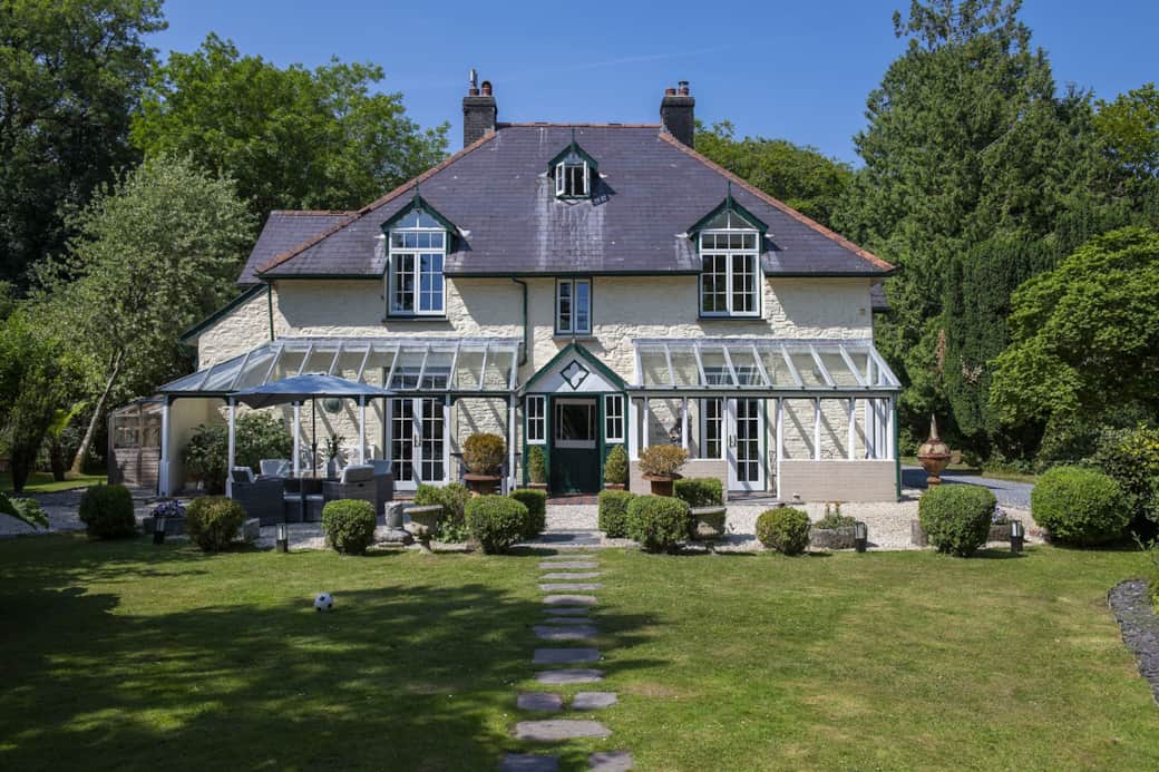 The majestic Cors country house was featured on BBC's Keeping Faith.