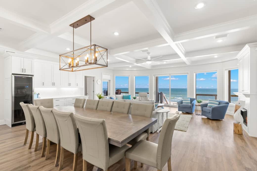 Dining table that seats 12