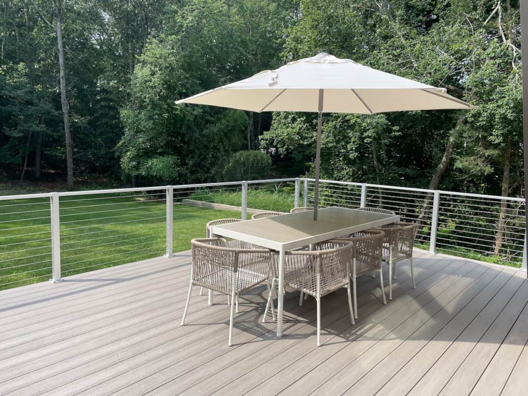 A private sanctuary. One acre of mature landscaping and absolute seclusion.