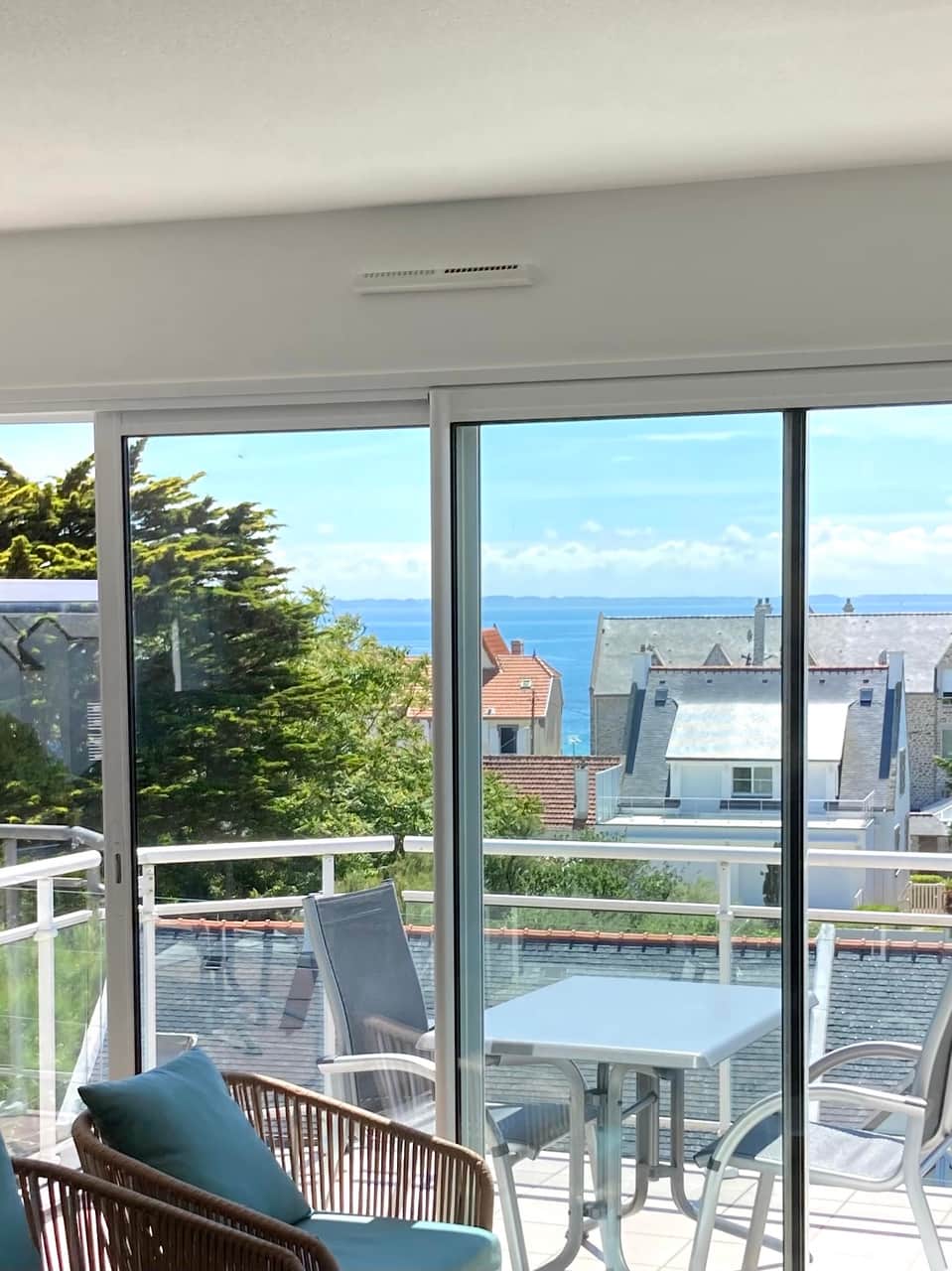 Vue mer depuis le logement