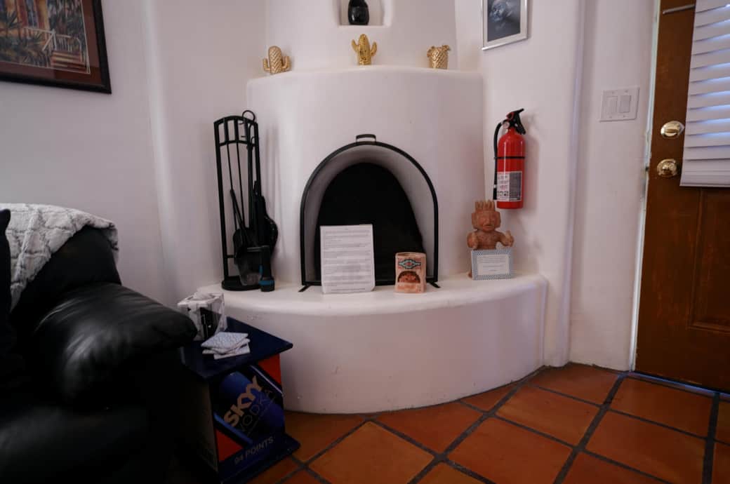 Fireplace for those cold nights Fireplace for those cold nights