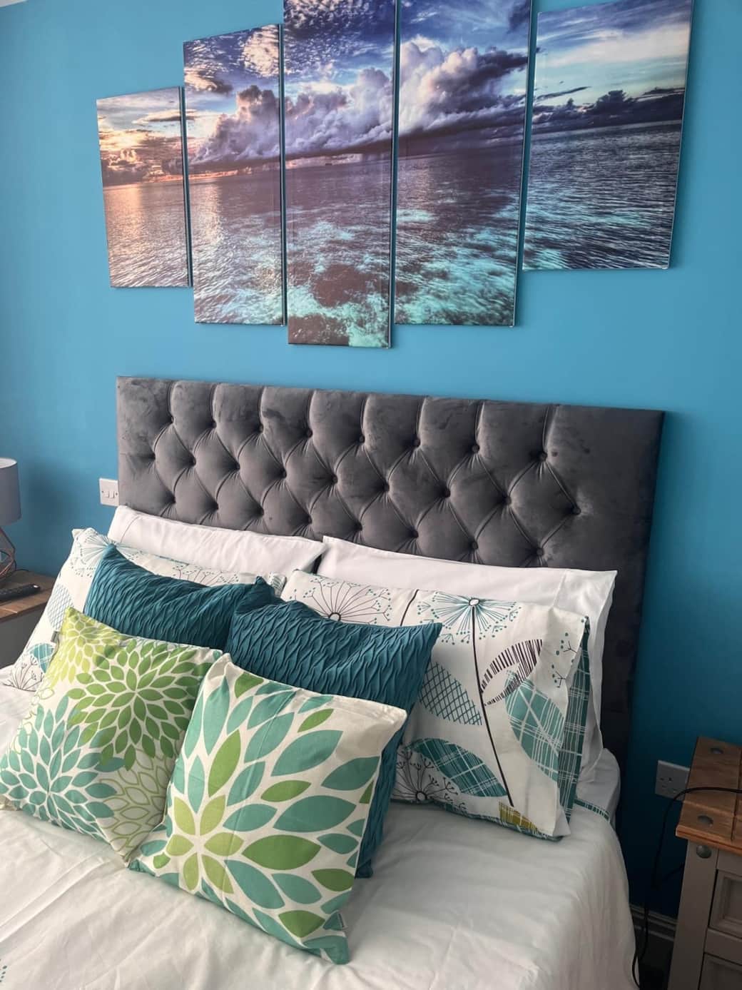 Master bedroom . Contains USB and USB-C outlets 