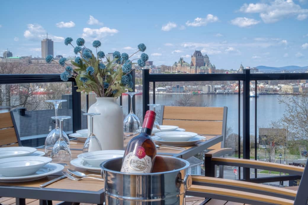 Terrasse privée 1er étage 