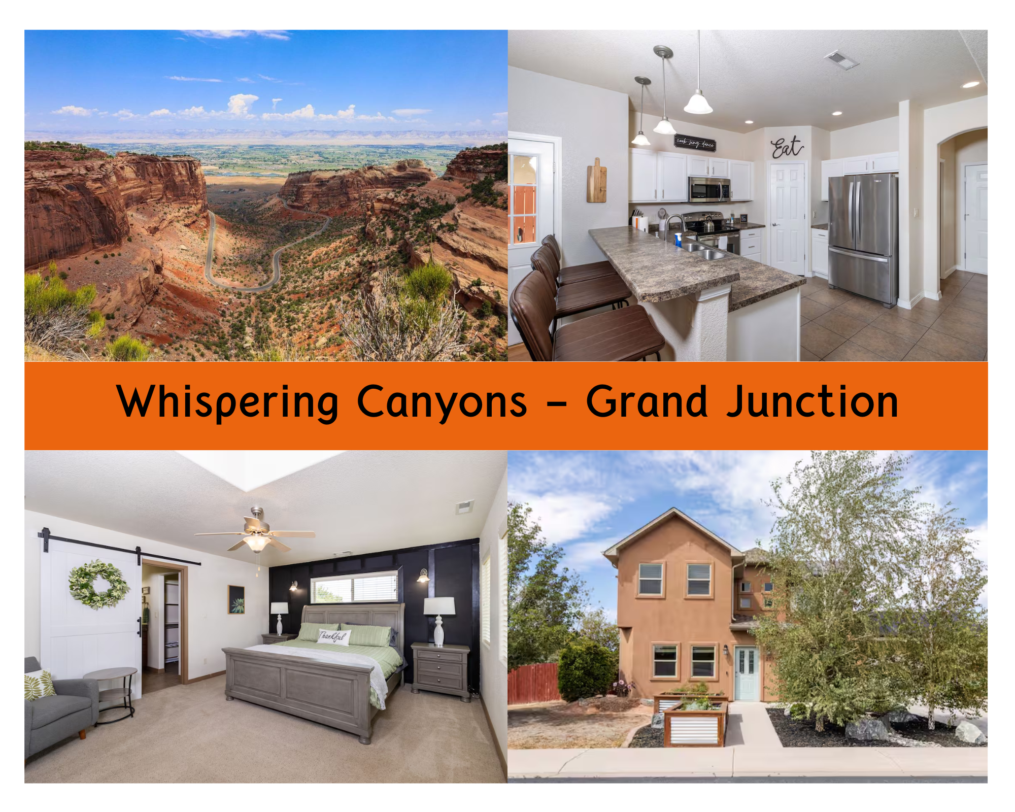 Whispering Canyons - Home in GJT near parks & River