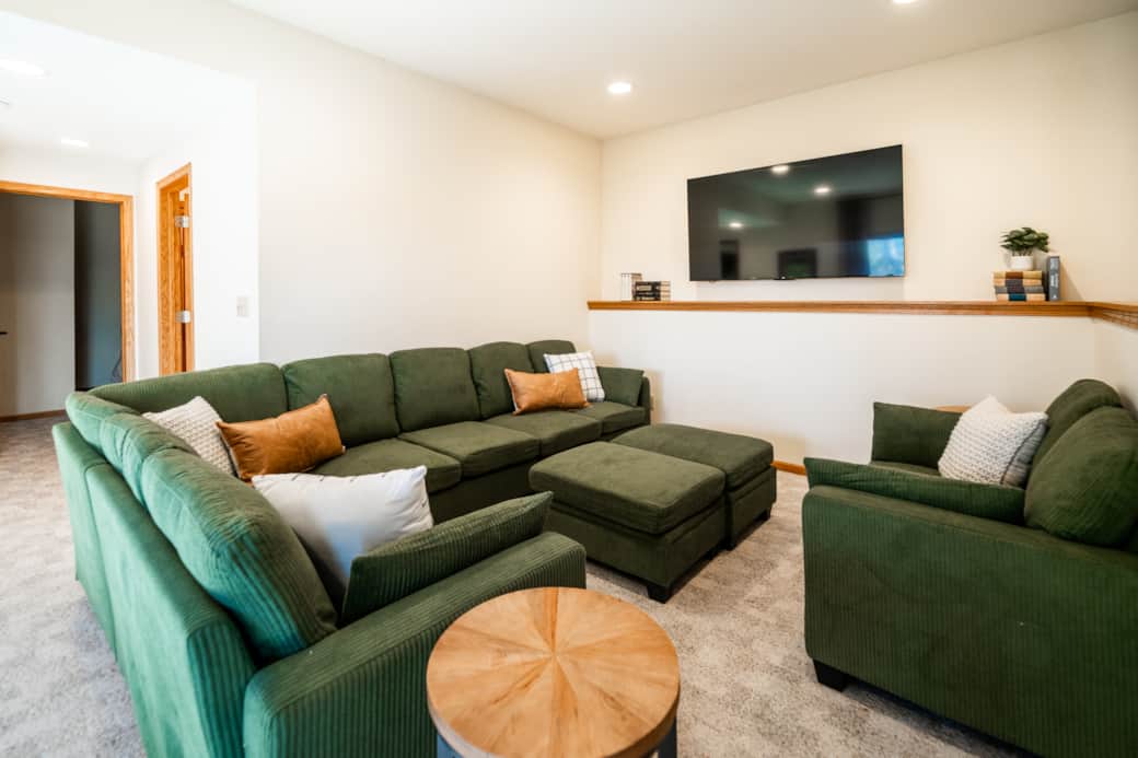 Basement home theater