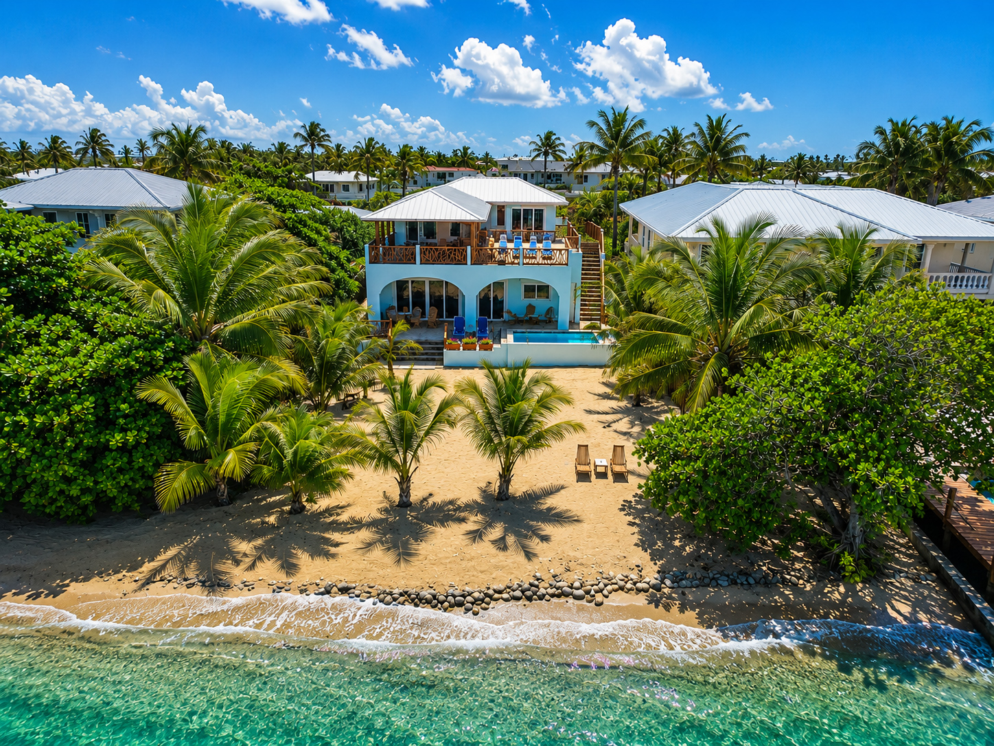 Villa Terrapin Station Aerial View