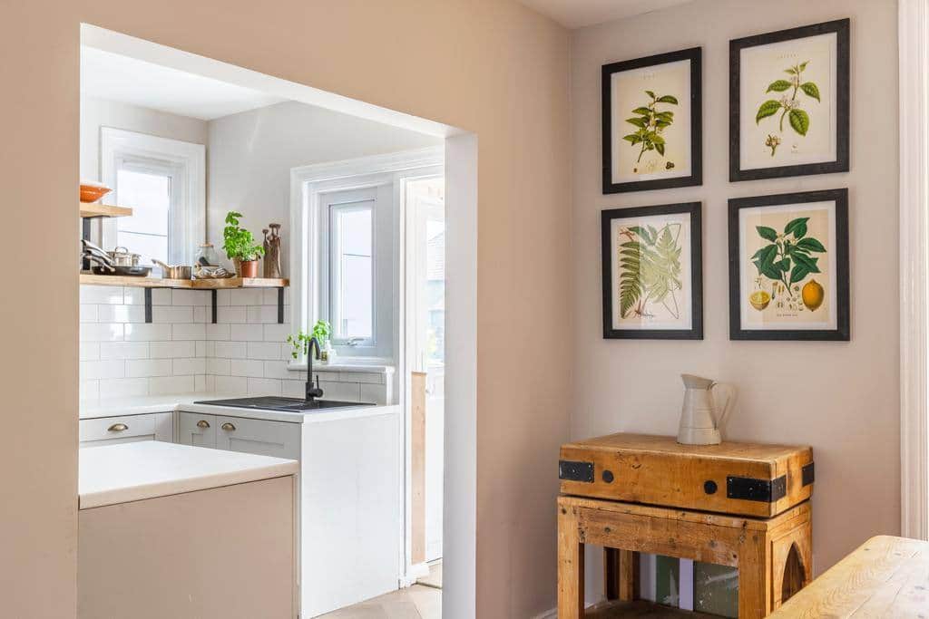 Kitchen viewed from dining area
