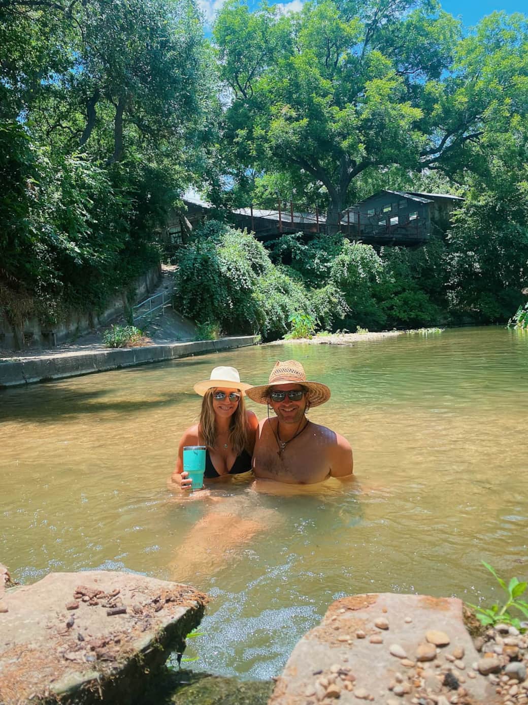 Look at the beautifulwater at Son's Rio Cibolo Look at the beautifulwater at Son's Rio Cibolo