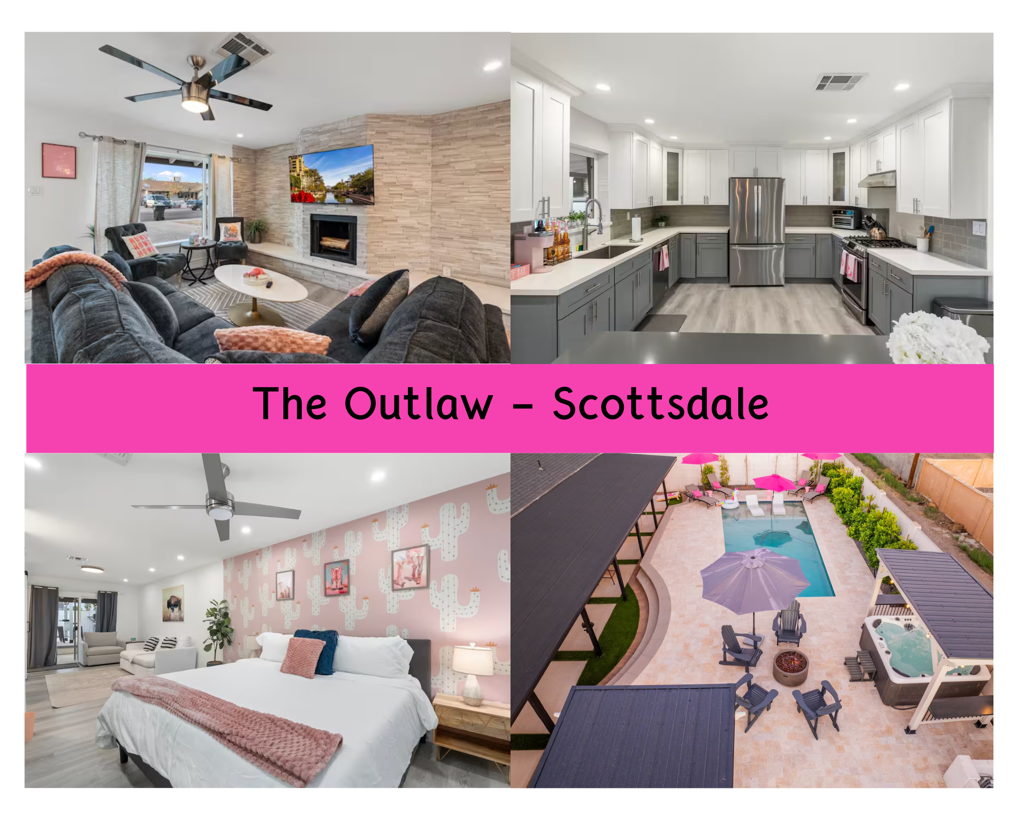 The Outlaw| Heated Pool + Hot Tub & More!
