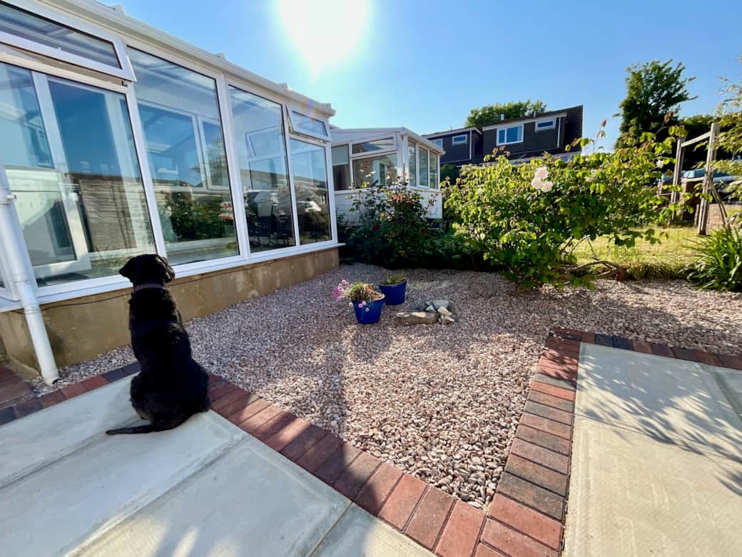 wheelchair accessible back garden
