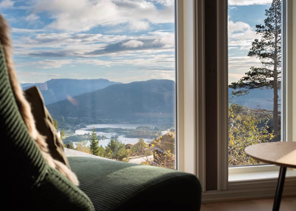Ausblick Wohnzimmer