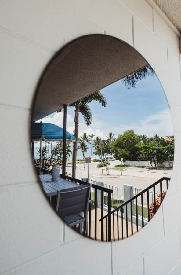 Calm ocean views from every angle. Calm ocean views from every angle.