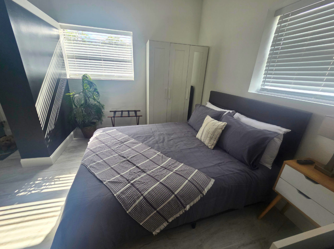 Natural light, cozy details and a peaceful space made for a restful stay. Lakeland, FL