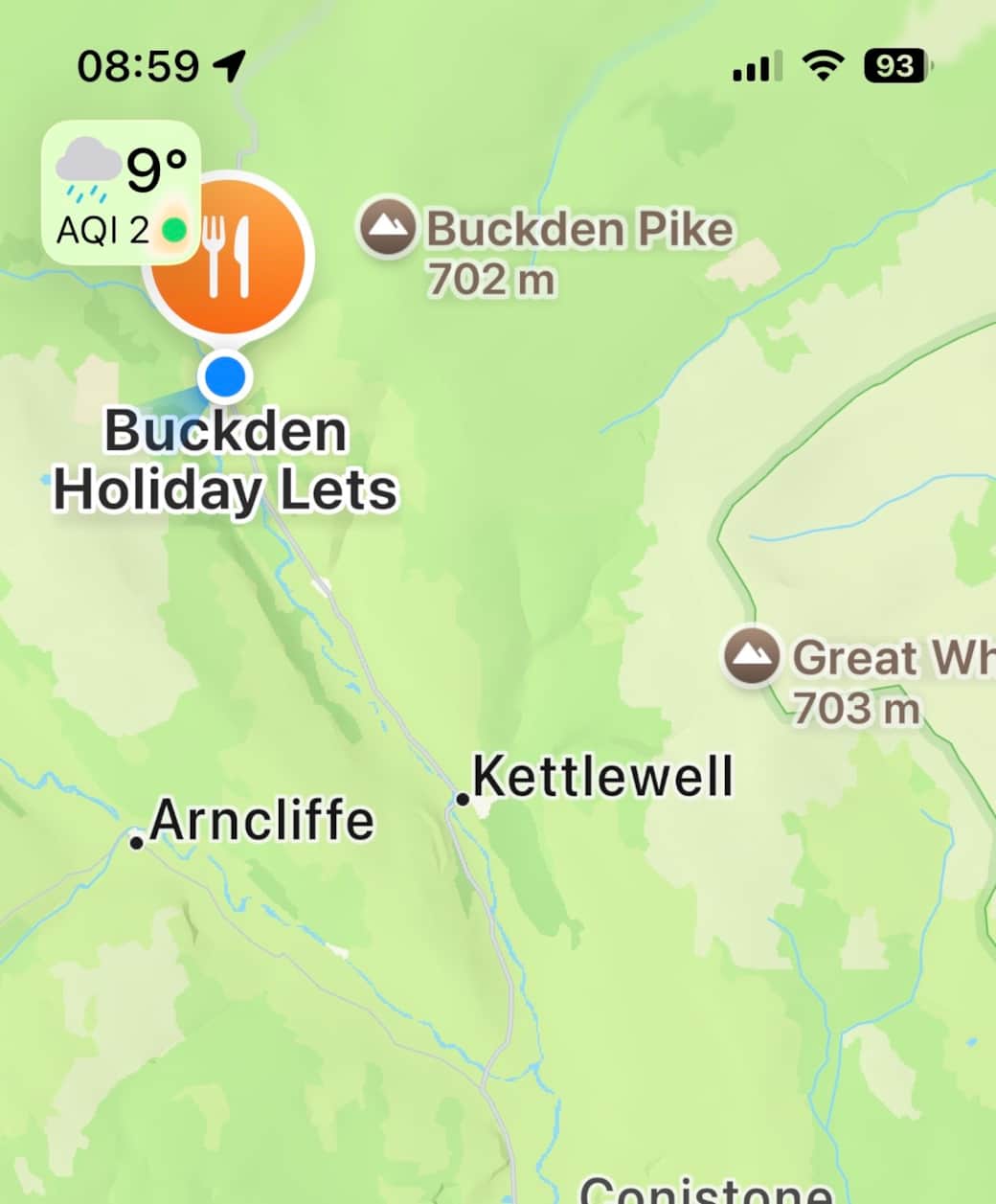 Map of the property location