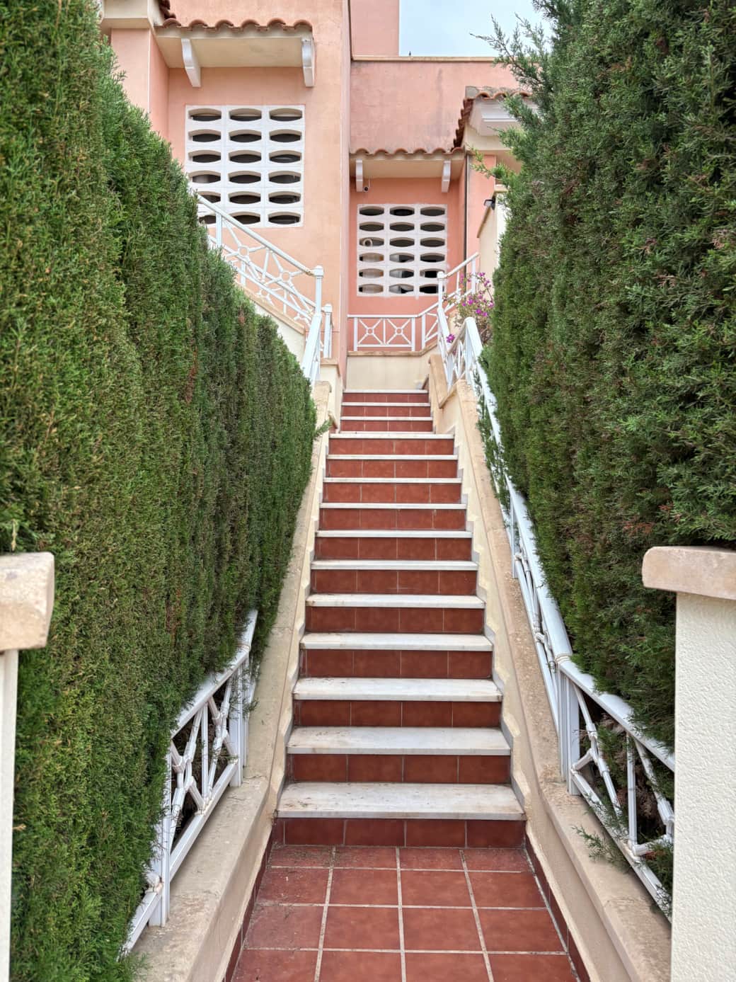 Aufgang zur Ferienwohnung