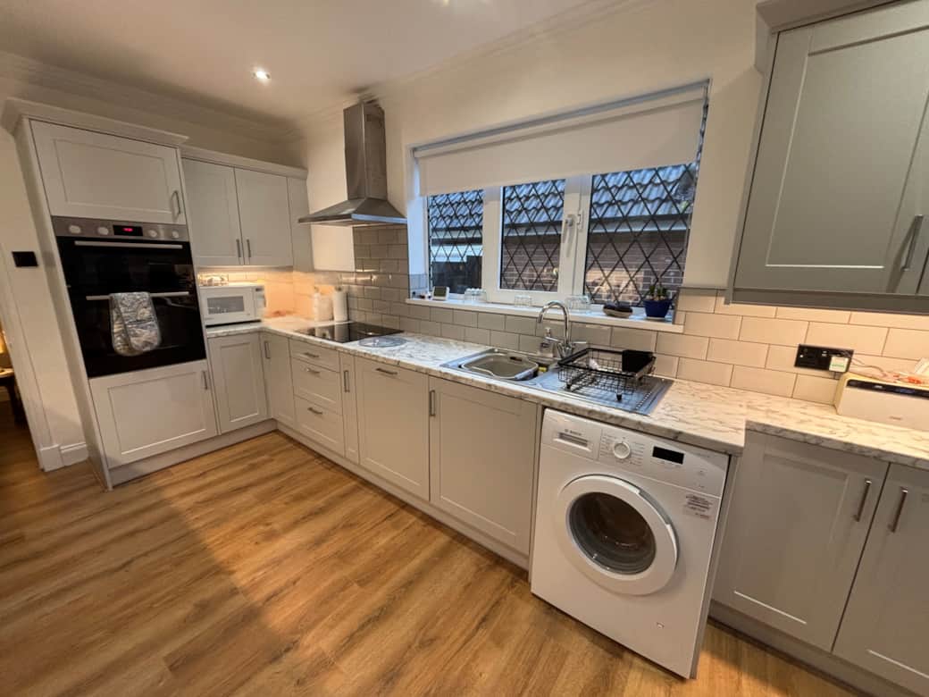 New kitchen and flooring